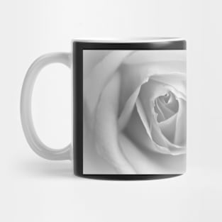 The snow melts, a rose unfolds... Mug